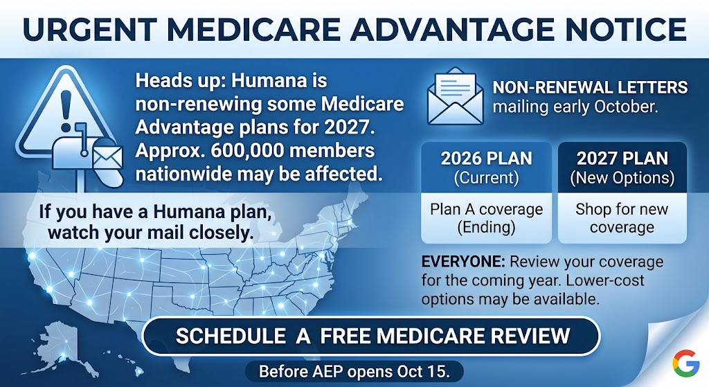 Humana Medicare Advantage Arizona plan changes 2027 notice